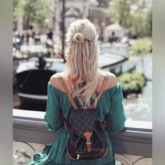 Louis Vuitton Monogram Montsouris Backpack 10”x8” - Picture 2 of 16